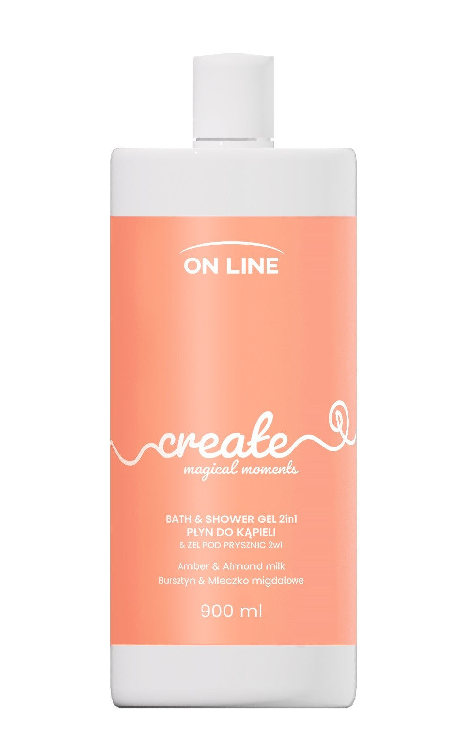 ON LINE Emotions Gel and bath liquid 2in1 Create 900 ml | Vaistine1.lt