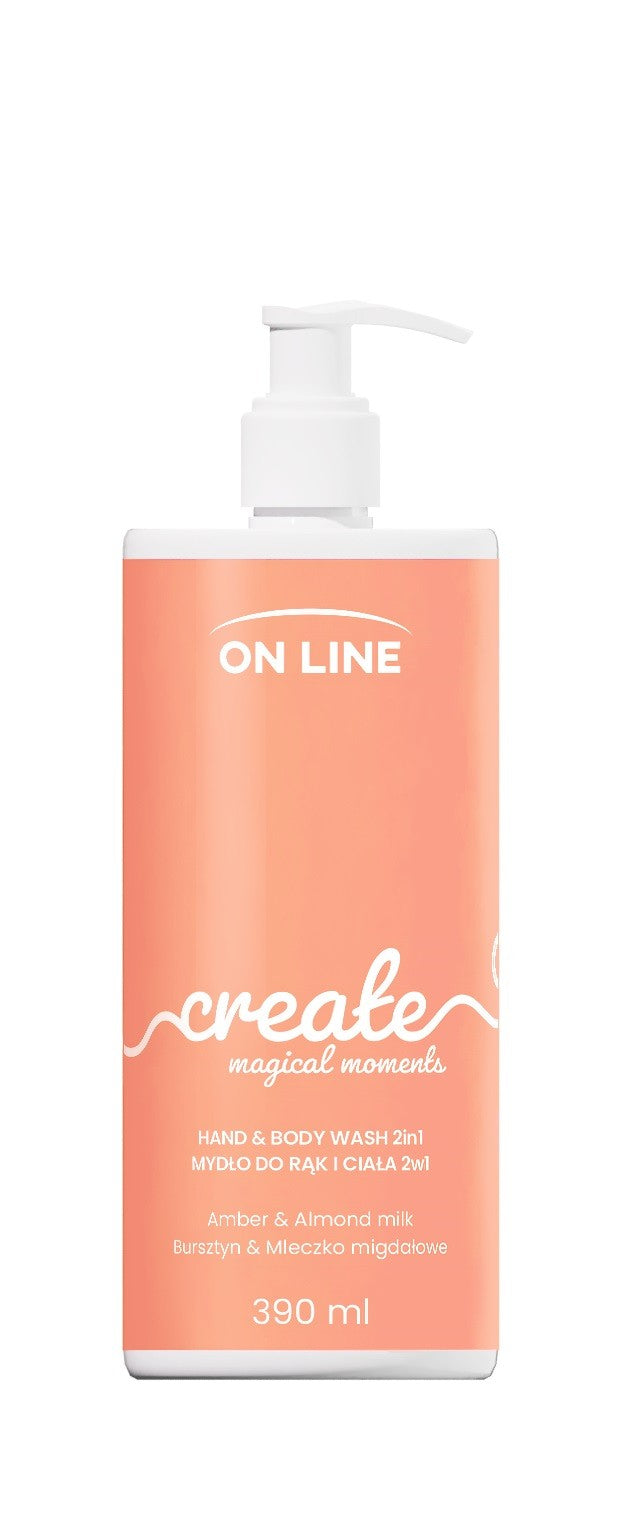 ON LINE Emotions Hand and Body Soap 2in1 Creat 390 ml | Vaistine1.lt