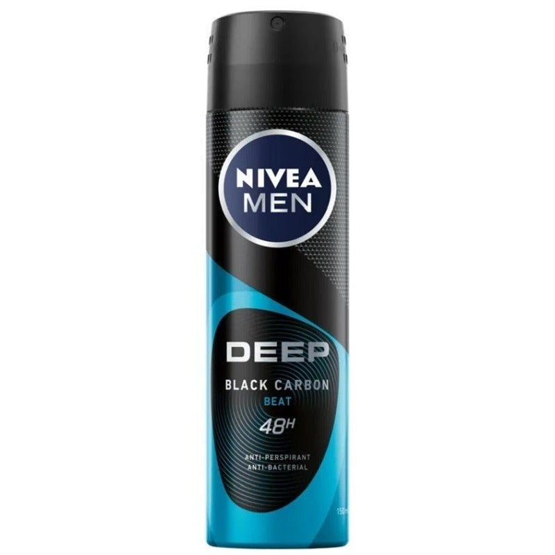 NIVEA Men's DEEP BEAT Spray Deodorant  | Vaistine1.lt | WestPharmacy.eu