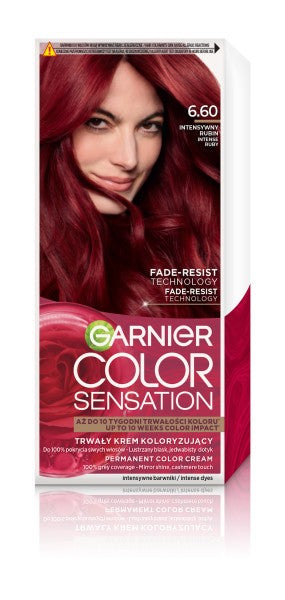 GARNIER Color Sensation Coloring Cream No. 6.60 - Intense Ruby 1pc. | Vaistine1.lt