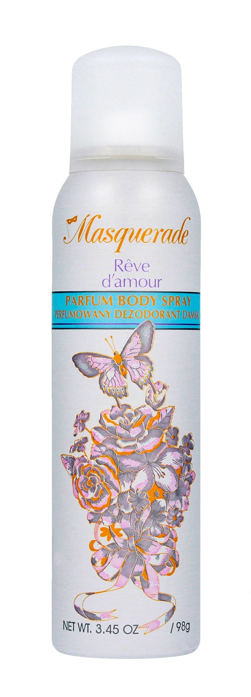 MASQUERADE Moteriškas d'amour kvapnus dezodorantas purškiklis 150 ml | Vaistine1.lt