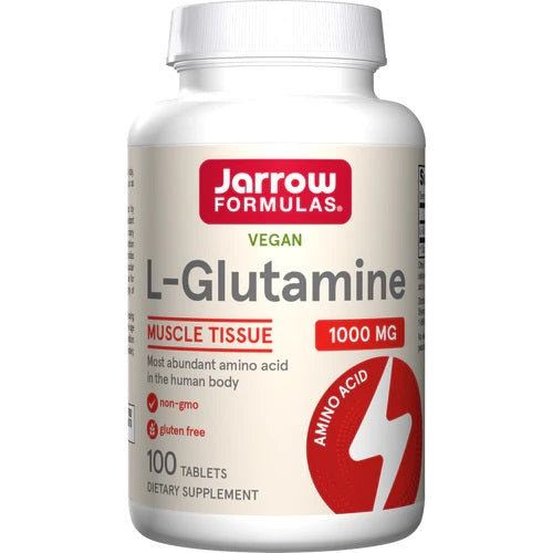 L-Glutamine, 1000mg - 100 tabs - Jarrow Formulas