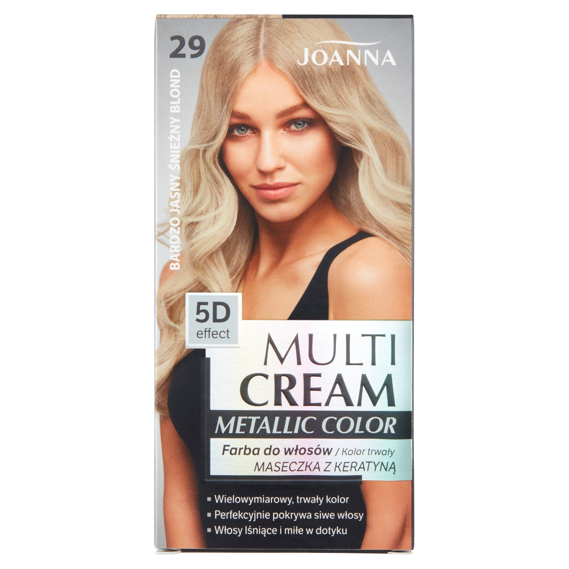 JOANNA MULTI Metallic Paint 29 b/light snow white | Vaistine1.lt