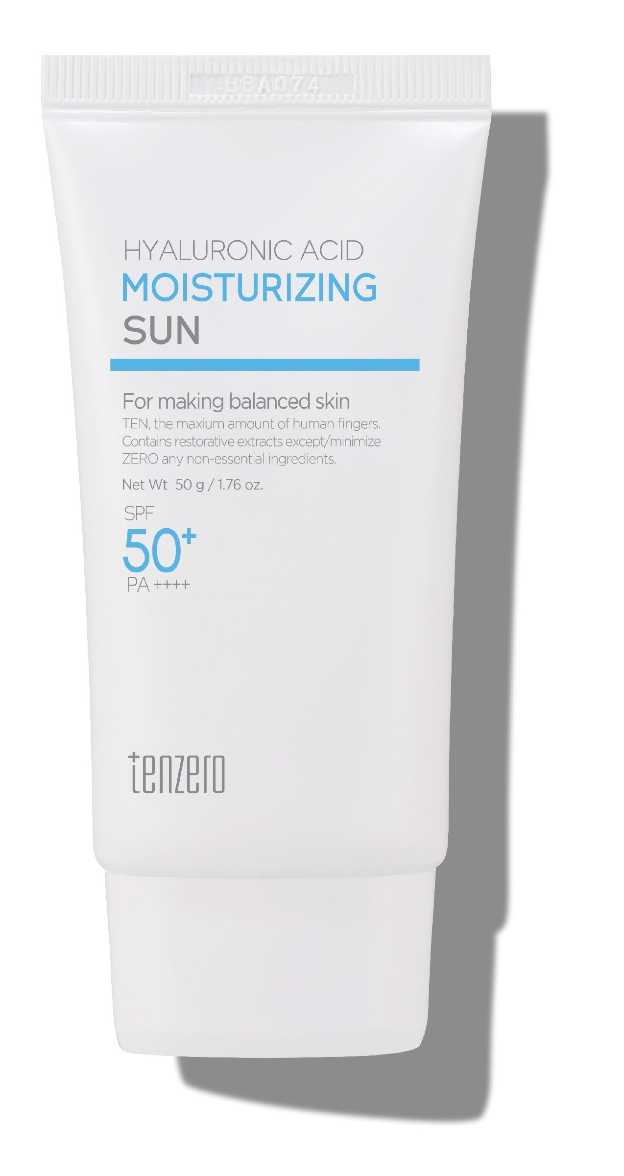 TENZERO Face Cream SPF 50+ with hyaluronic acid 50 ml | Vaistine1.lt