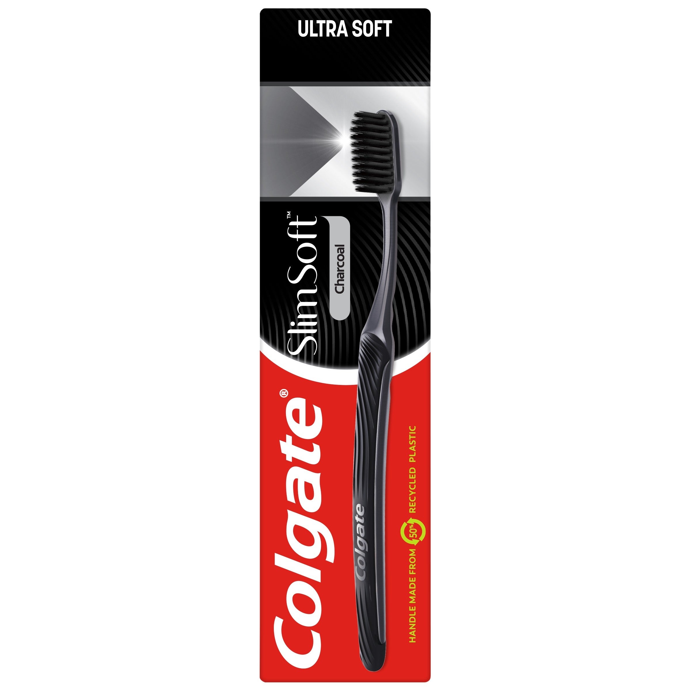 COLGATE Slim Soft Charcoal Toothbrush - ultra soft | Vaistine1.lt