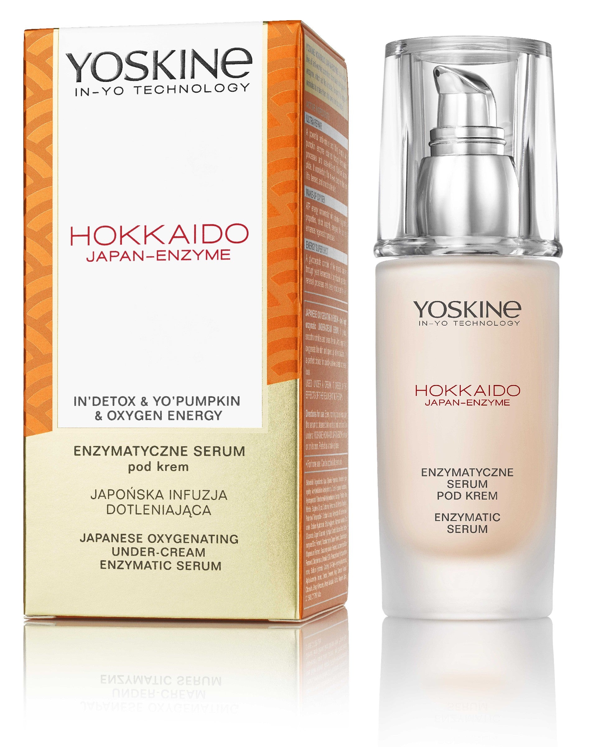 YOSKINE Hokkaido Japan-Enzyme Serum anti-wrinkle with peptides and pumpkin enzymes 30 ml | Vaistine1.lt