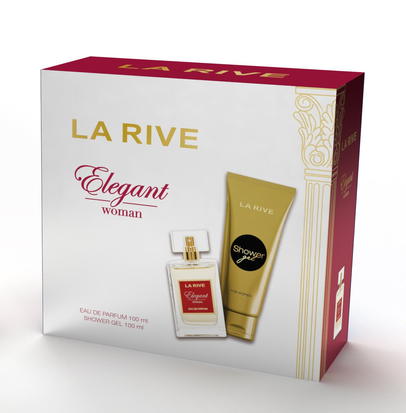 LA RIVE Woman Elegant gift set (eau de toilette 100 ml + shower gel 100 ml) | Vaistine1.lt | WestPharmacy.eu