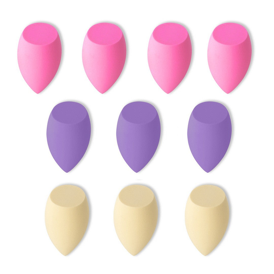 ECARLA SET GB12 Makeup sponges 10pcs PASTEL | Vaistine1.lt