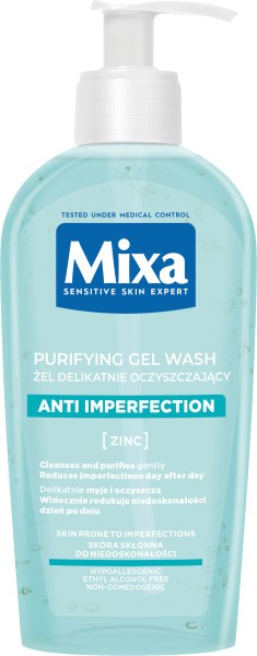 MIXA Cleansing Gel for Imperfections, 200 ml | Vaistine1.lt | WestPharmacy.eu