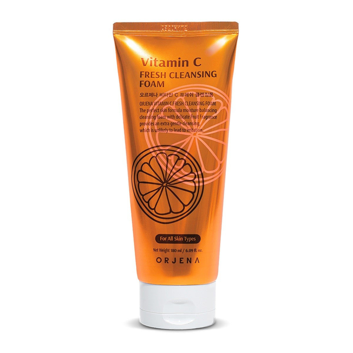 ORJENA Cleasing Foam Face Wash - Vitamin C 180 ml | Vaistine1.lt