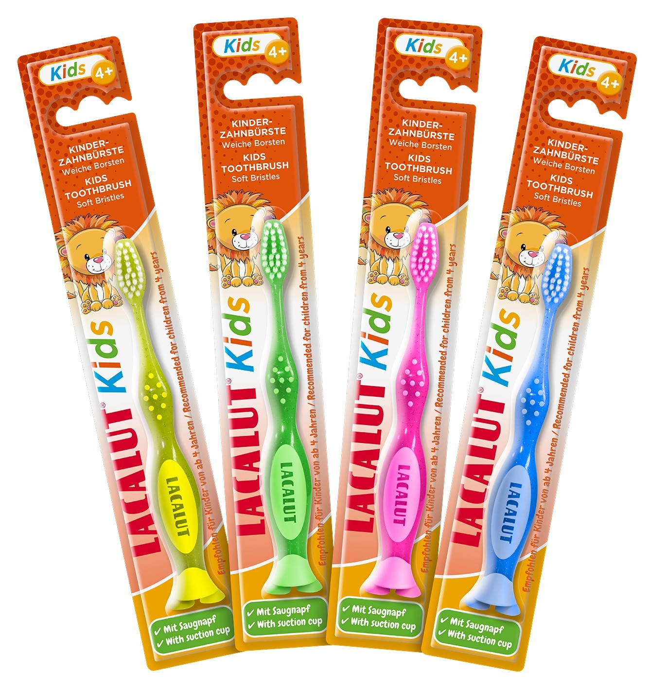 LACALUT Kids Toothbrush for children 4+ soft (soft) | Vaistine1.lt