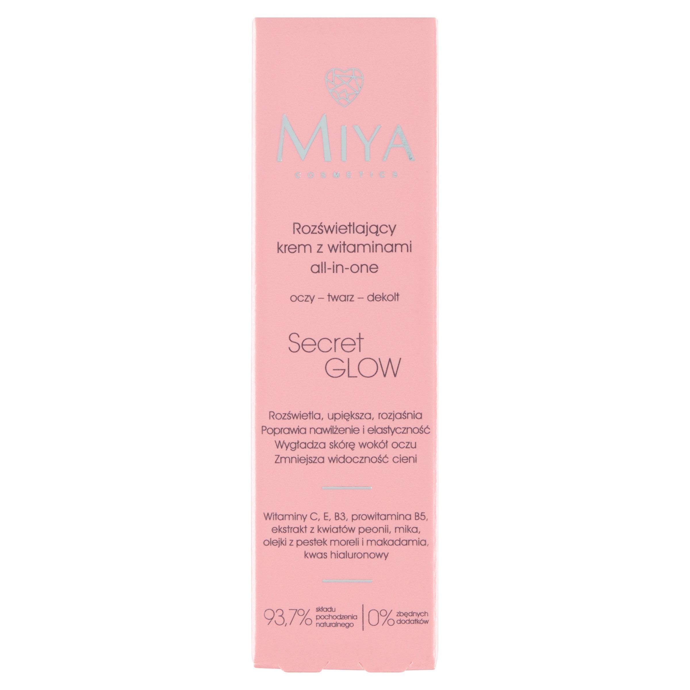 MIYA secretGLOW Illuminating all-in-one cream 30m | Vaistine1.lt