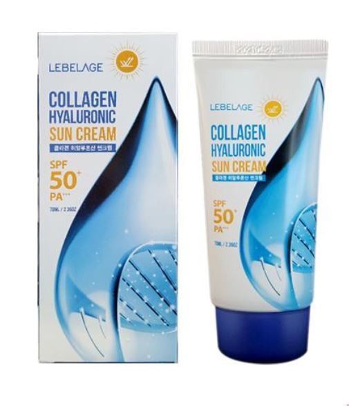 LEBELAGE Face Cream SPF 50+ with Hyaluronic Acid 70 ml | Vaistine1.lt