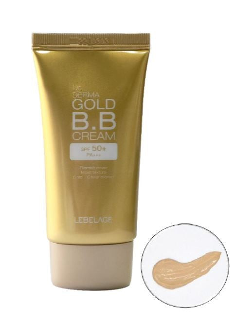 LEBELAGE Krem BB SPF 50+ Dr. Derma Gold 30 ml | Vaistine1.lt