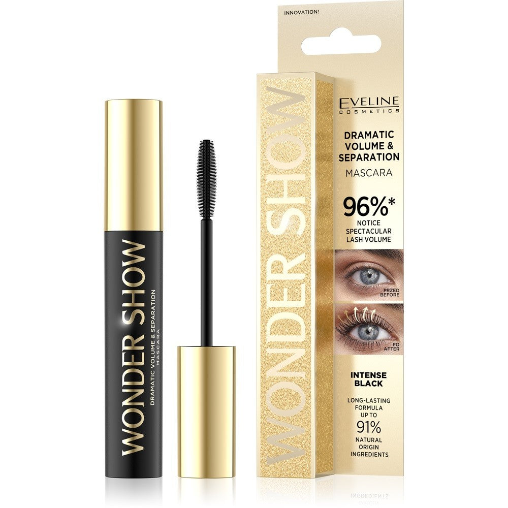 EVELINE Wonder Show Thickening and Separating Mascara 7 ml (intense black) | Vaistine1.lt | WestPharmacy.eu