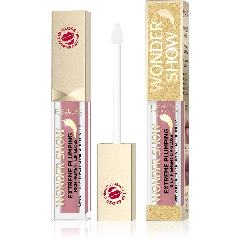 EVELINE Wonder Show Lip Gloss plumping lips no. 01 Candy 6.8 ml | Vaistine1.lt