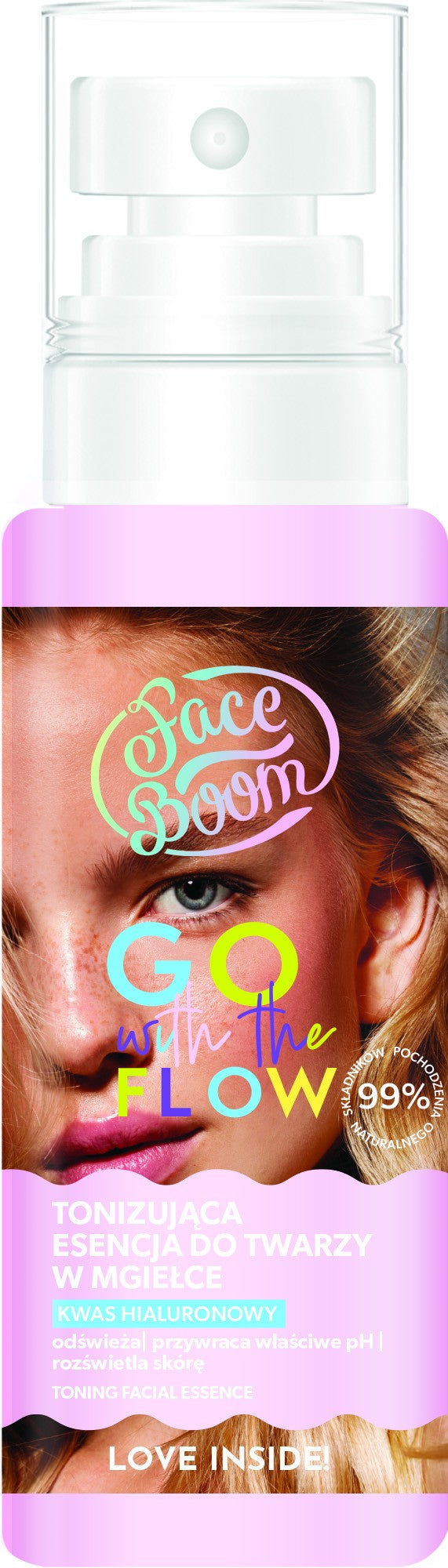 BIELENDA FaceBoom Go With The Flow Toning facial essence in a mist that restores balance to the skin 100 ml  - Vaistine1.lt | WestPharmacy.eu