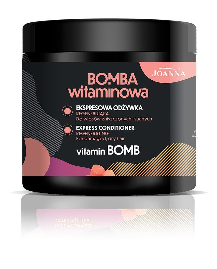 JOANNA Vitamin Bomb Express Regenerating Conditioner for Damaged and Dry Hair 500 g | Vaistine1.lt