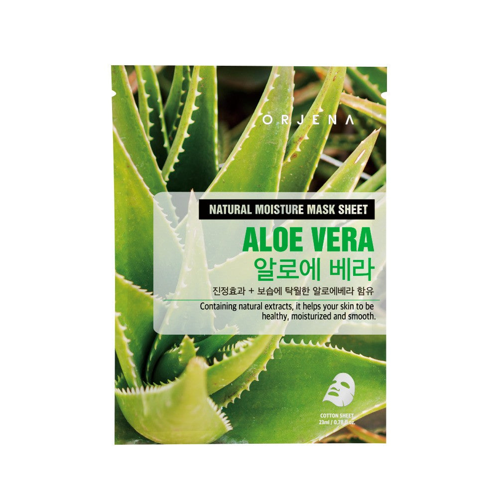 ORJENA Natural Moisture Moisturizing and Soothing Mask in Aloe Vera sheet 23 ml.  - Vaistine1.lt | WestPharmacy.eu