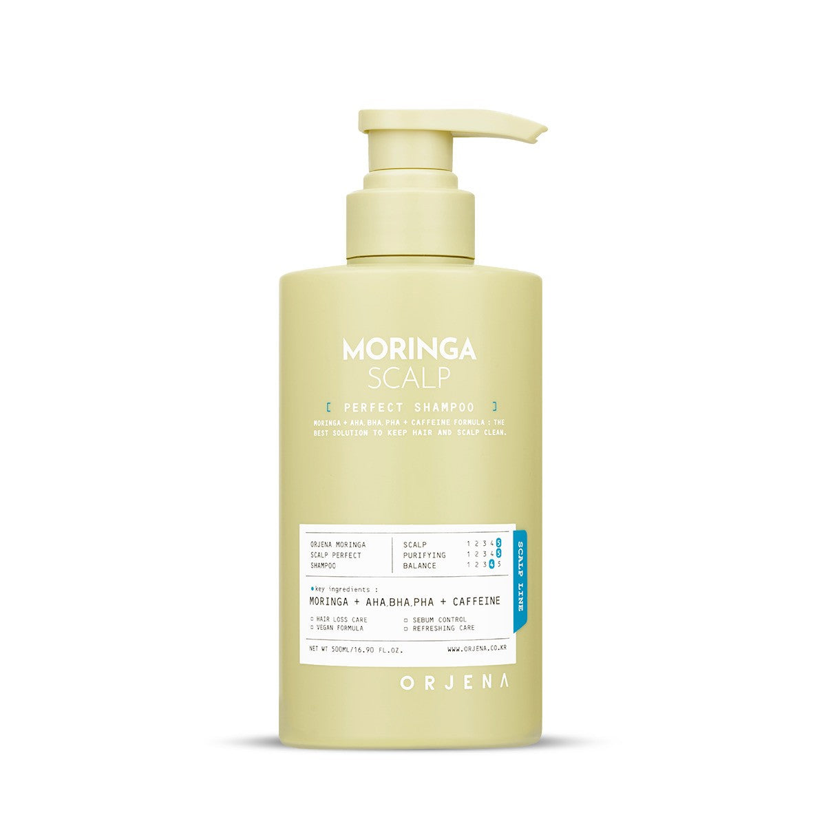 ORJENA MORINGA SCALP PERFECT shampoo 500ml  - Vaistine1.lt | WestPharmacy.eu