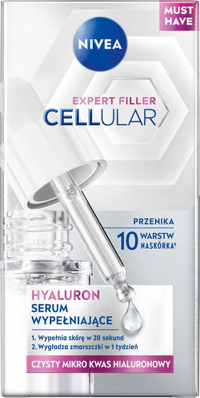 NIVEA CELLULAR HYALURON Filling Serum 15 ml  - Vaistine1.lt | WestPharmacy.eu