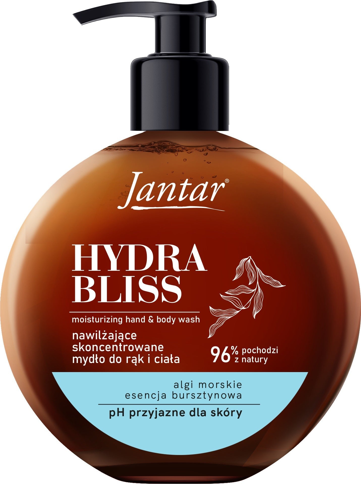 FARMONA Jantar Hydra Bliss Moisturizing hand and body soap with amber essence and algae 400 ml  - Vaistine1.lt | WestPharmacy.eu