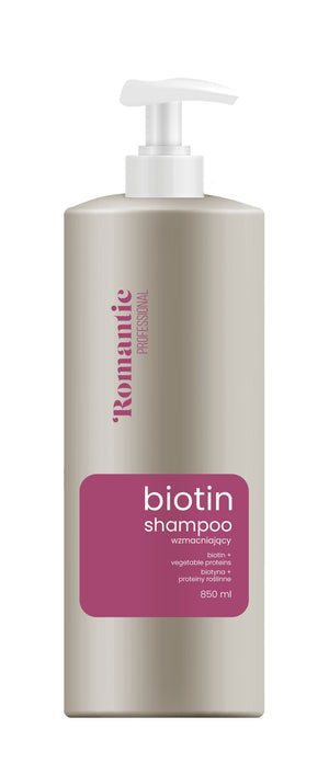 ROMANTIC Biotin Hair Shampoo 850 ml.  - Vaistine1.lt | WestPharmacy.eu