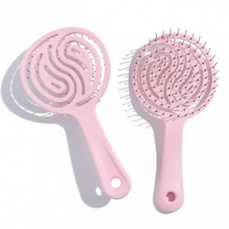 ECARLA Massage and detangling hair brush - pink SCZ14  - Vaistine1.lt | WestPharmacy.eu