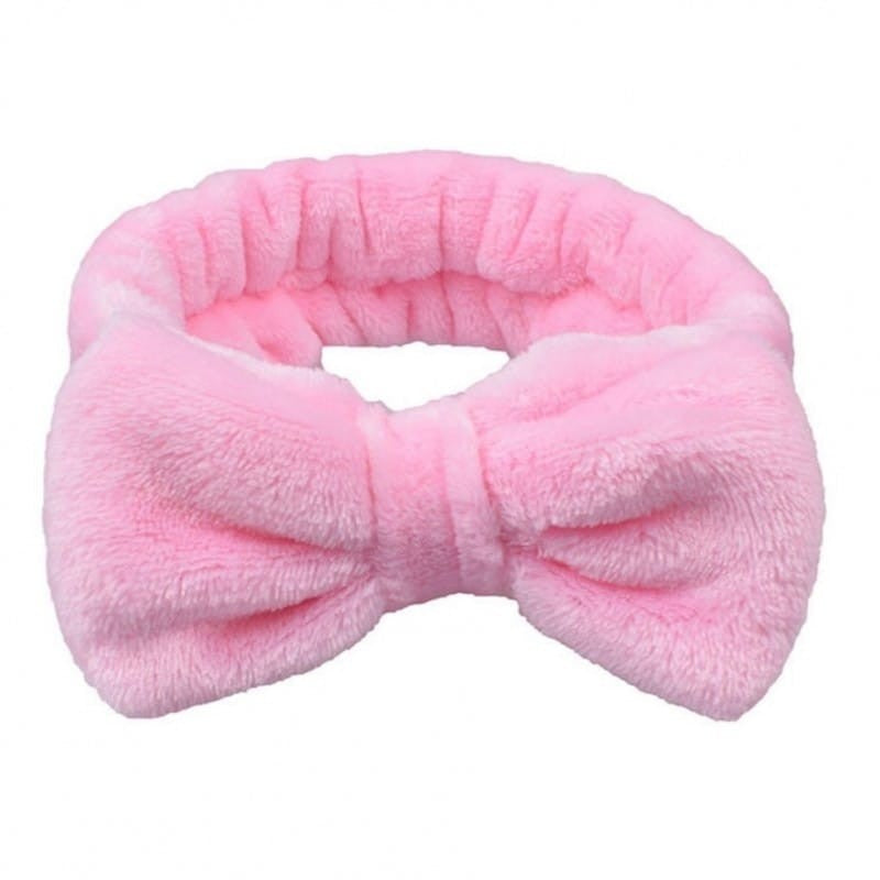 ECARLA Cosmetic hairband with bow - pink OPK18R  - Vaistine1.lt | WestPharmacy.eu