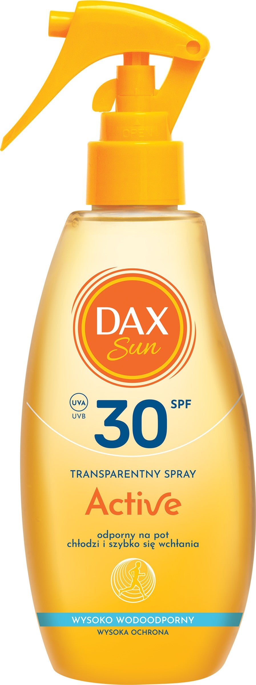DAX Sun Transparent Active protective spray SPF 30 200 ml  - Vaistine1.lt | WestPharmacy.eu