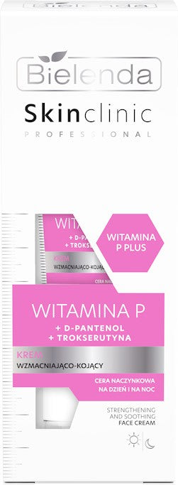 BIELENDA Professional Skin Clinic Vitamin P Strengthening and Soothing Cream 40 ml  - Vaistine1.lt | WestPharmacy.eu