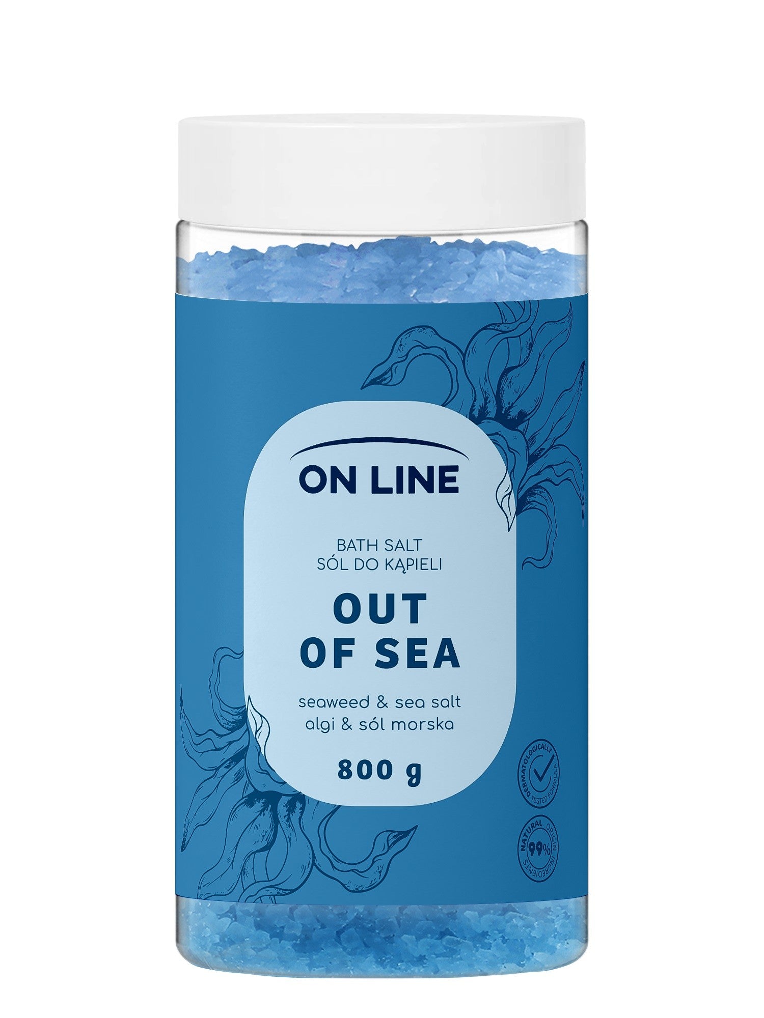 ON LINE Out of Sea bath salt 800 g  - Vaistine1.lt | WestPharmacy.eu