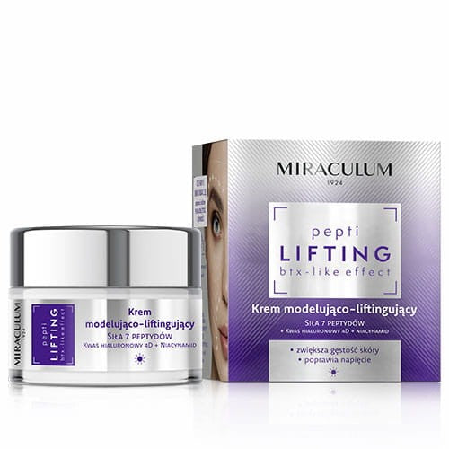 MIRACULUM Pepti Lifting Modeling and Lifting Day Cream 50 ml  - Vaistine1.lt | WestPharmacy.eu