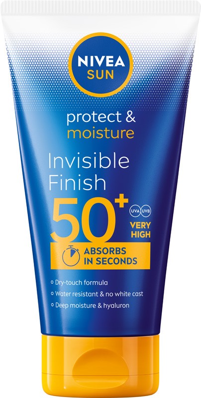 NIVEA SUN Invisible Finish Sunscreen Moisturizing Lotion SPF50+ 150 ml.  - Vaistine1.lt | WestPharmacy.eu