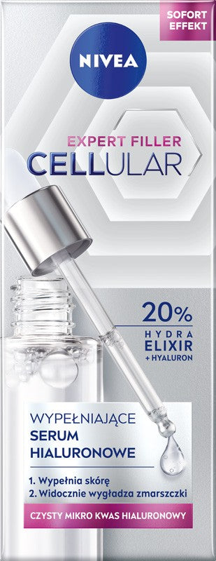 NIVEA Cellular Expert Filler Hyaluronic Filling Serum, 30 ml  - Vaistine1.lt | WestPharmacy.eu