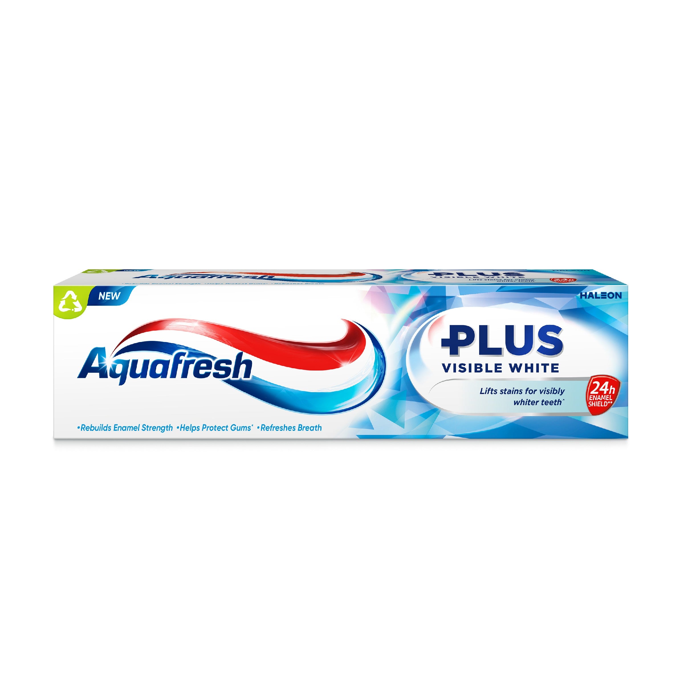AQUAFRESH Plus Whitening Toothpaste - Visible White 75 ml.  - Vaistine1.lt | WestPharmacy.eu