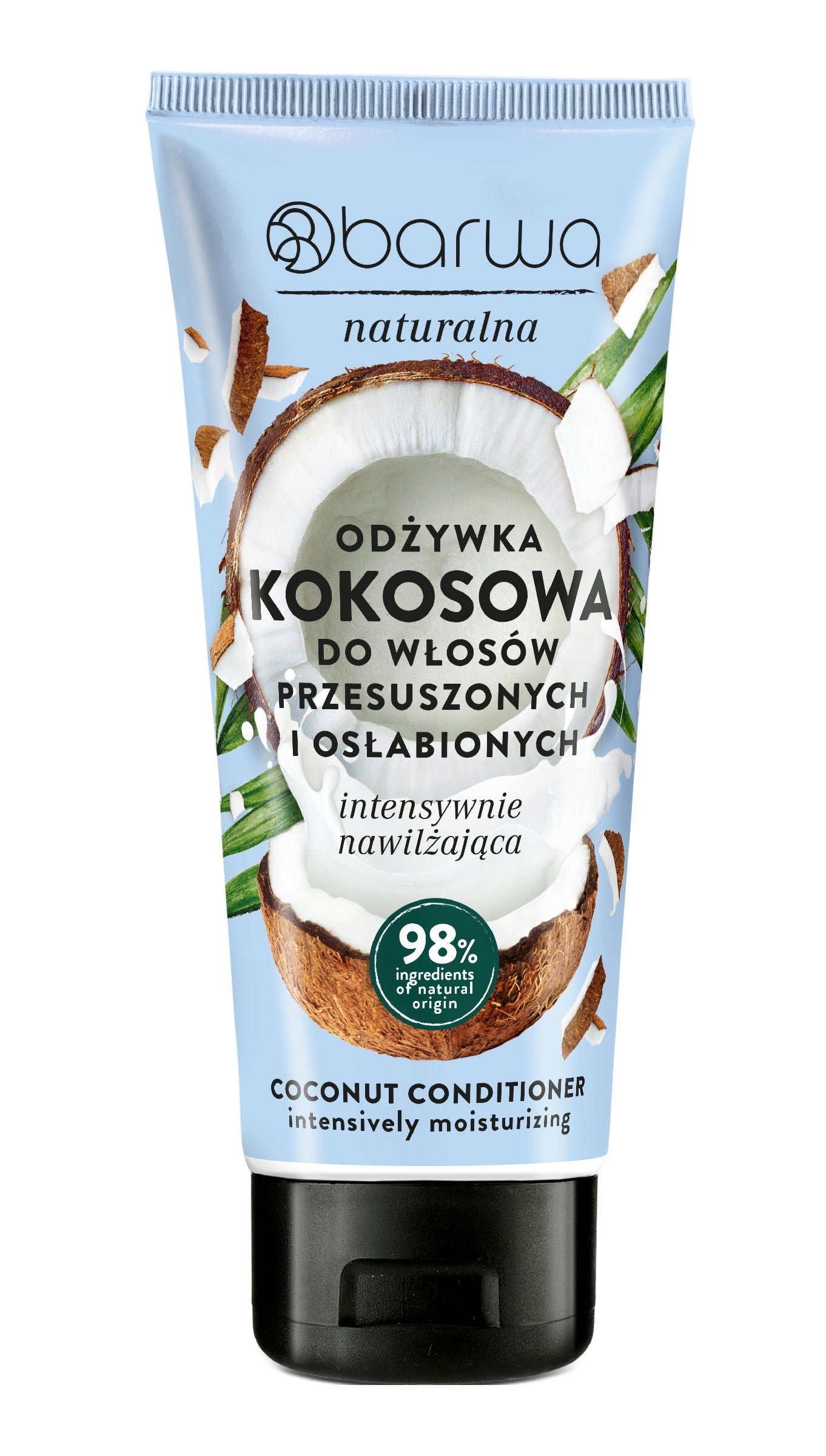 BARWA Natural Intensive Moisturizing Conditioner for Coconut Hair 200 ml  - Vaistine1.lt | WestPharmacy.eu