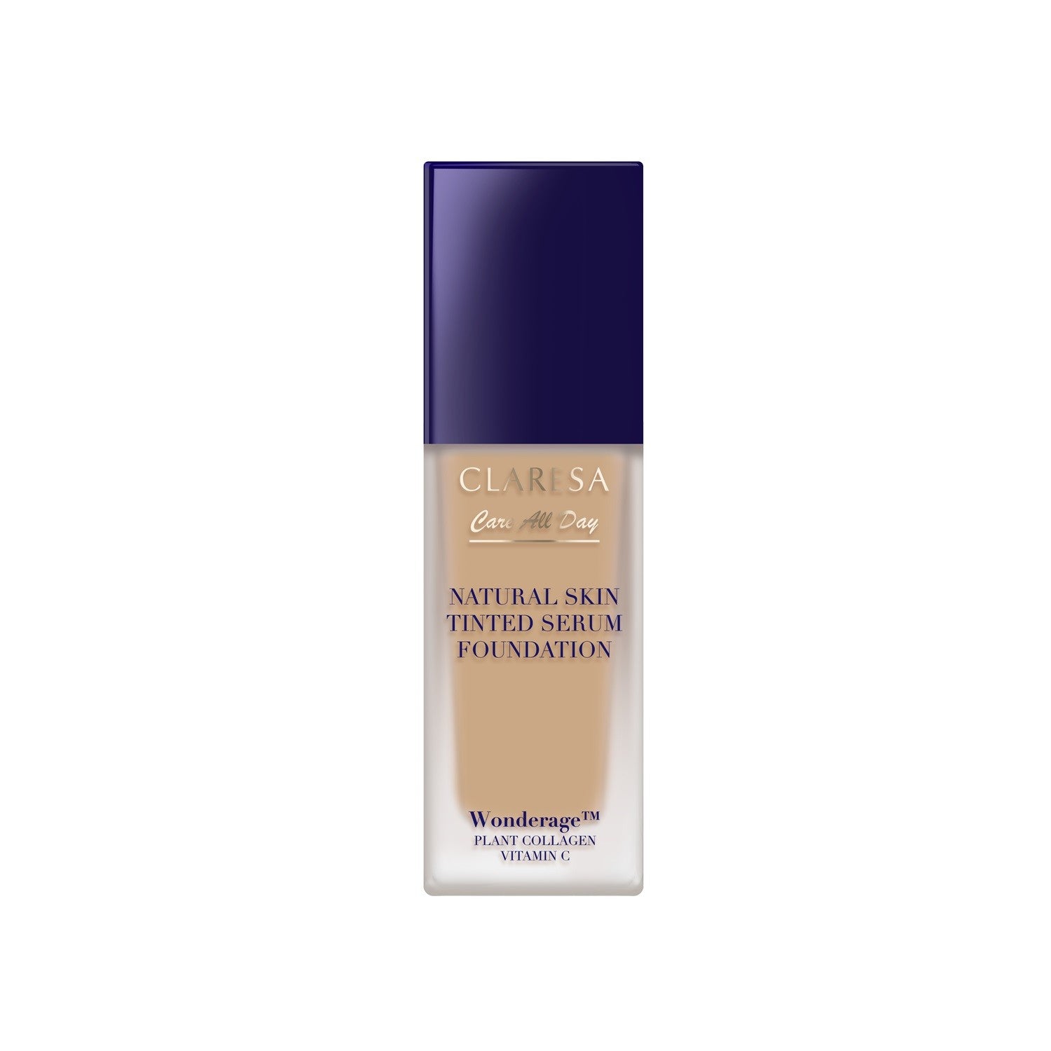 CLARESA Natural Skin Tinted Serum Foundation Primer-Serum with Natural Finish 2WO Medium Olive 32 ml.  - Vaistine1.lt | WestPharmacy.eu