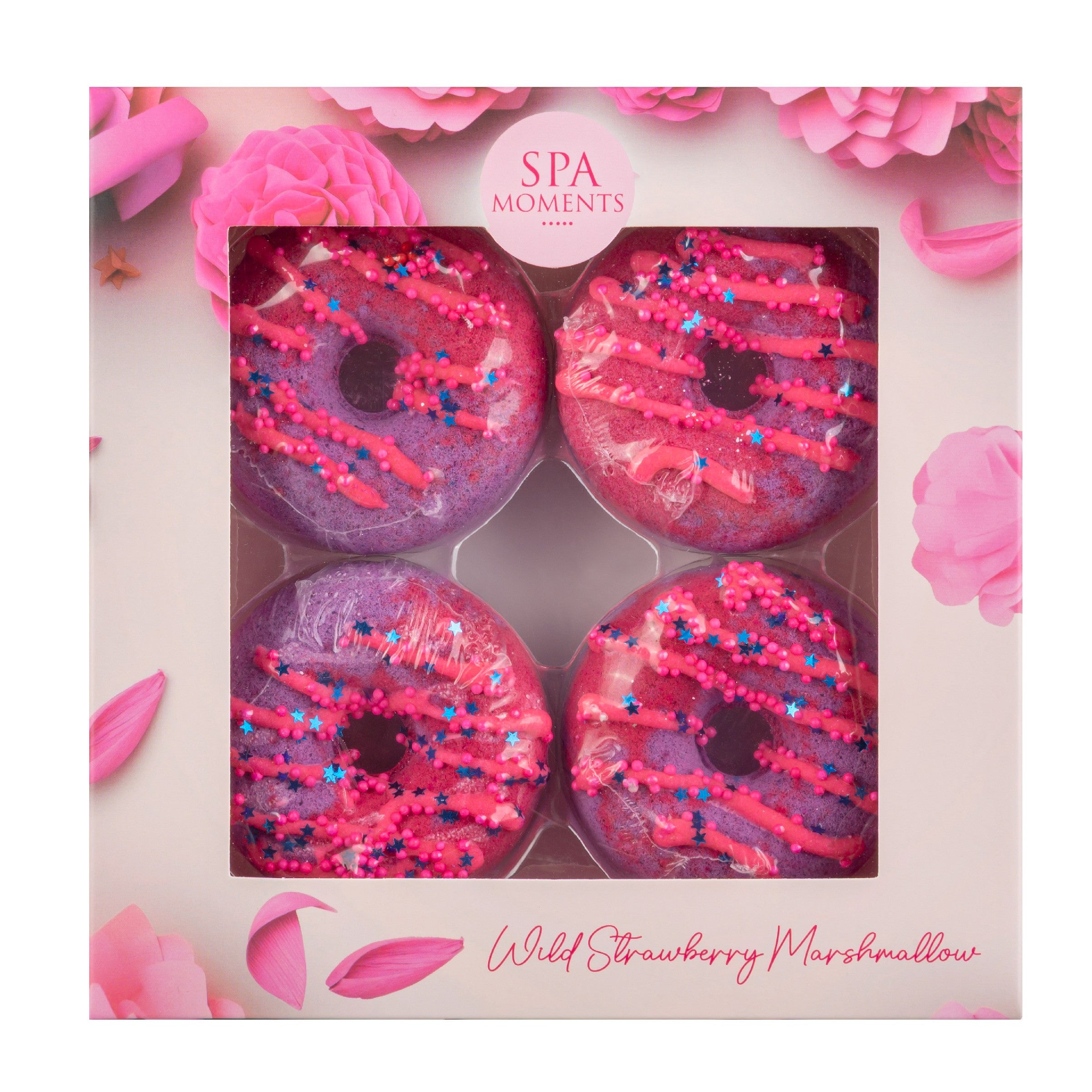 CHLAPU CHLAP Spa Moments Donut bath set with strawberry marshmallow scent 4 pcs.  - Vaistine1.lt | WestPharmacy.eu