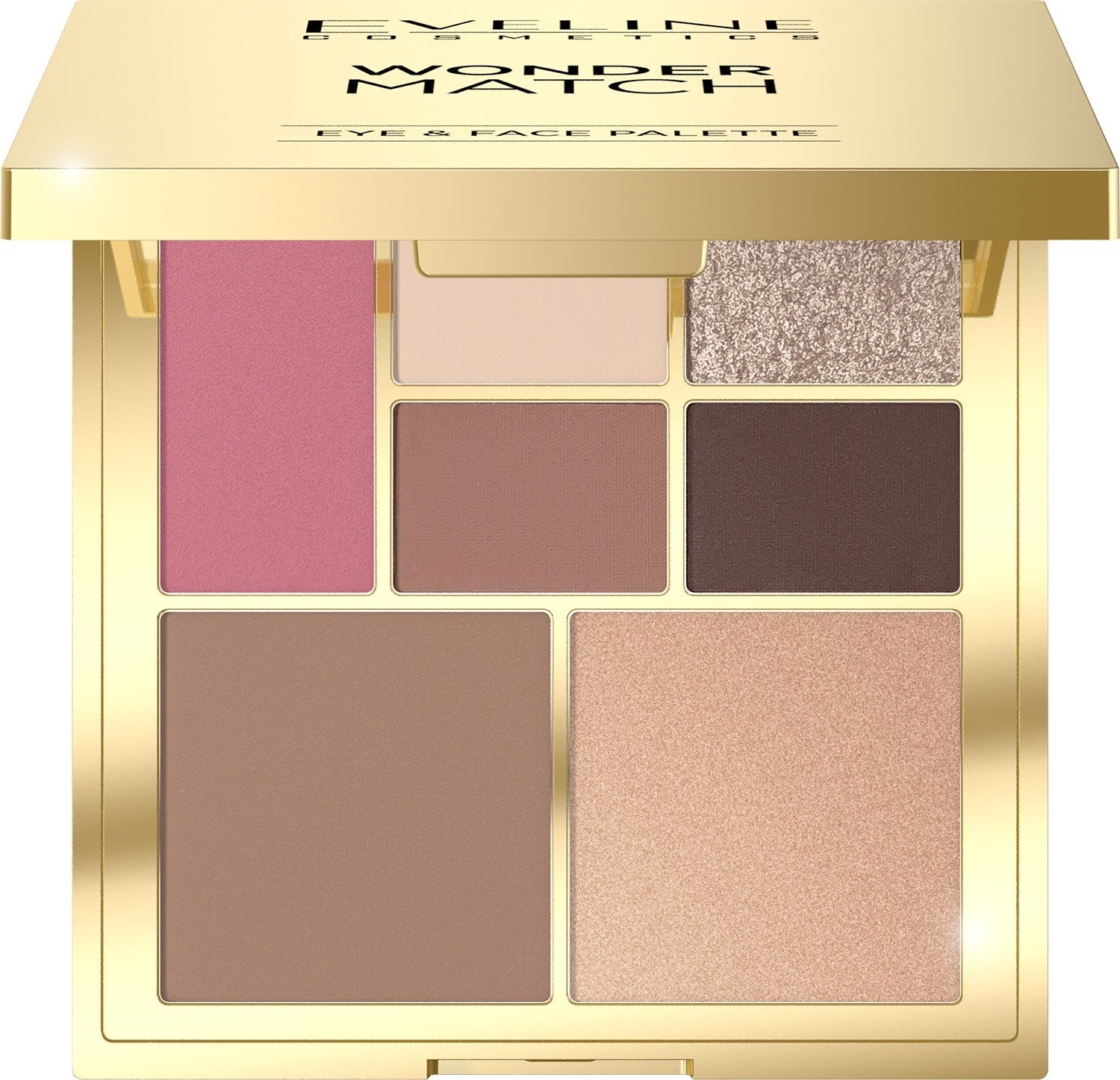 EVELINE Wonder Match Eye Makeup and Face Contouring Palette  - Vaistine1.lt | WestPharmacy.eu