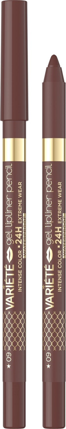 EVELINE Variete Gel Lip Liner No. 09  - Vaistine1.lt | WestPharmacy.eu