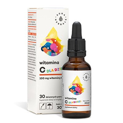 AURA HERBALS Vitamin C drops for children 30 ml  - Vaistine1.lt | WestPharmacy.eu