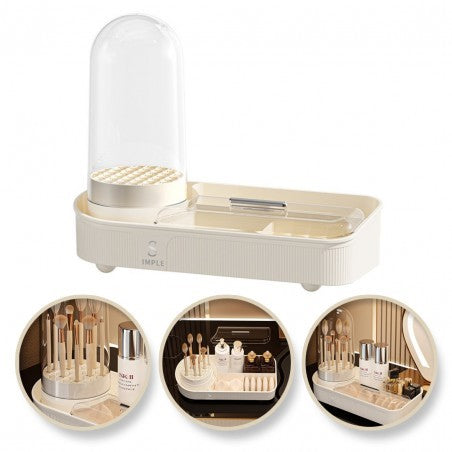 ECARLA Brush organizer - rotating cream CB69  - Vaistine1.lt | WestPharmacy.eu