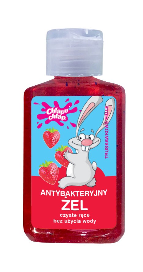 CHLAPU CHLAP Antibacterial Hand Gel - Strawberry Figs 60 ml.  - Vaistine1.lt | WestPharmacy.eu