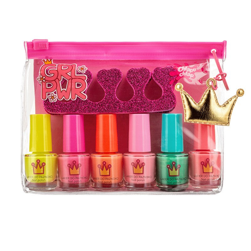 CHLAPU CHLAP Girl Power children's set with makeup bag  - Vaistine1.lt | WestPharmacy.eu