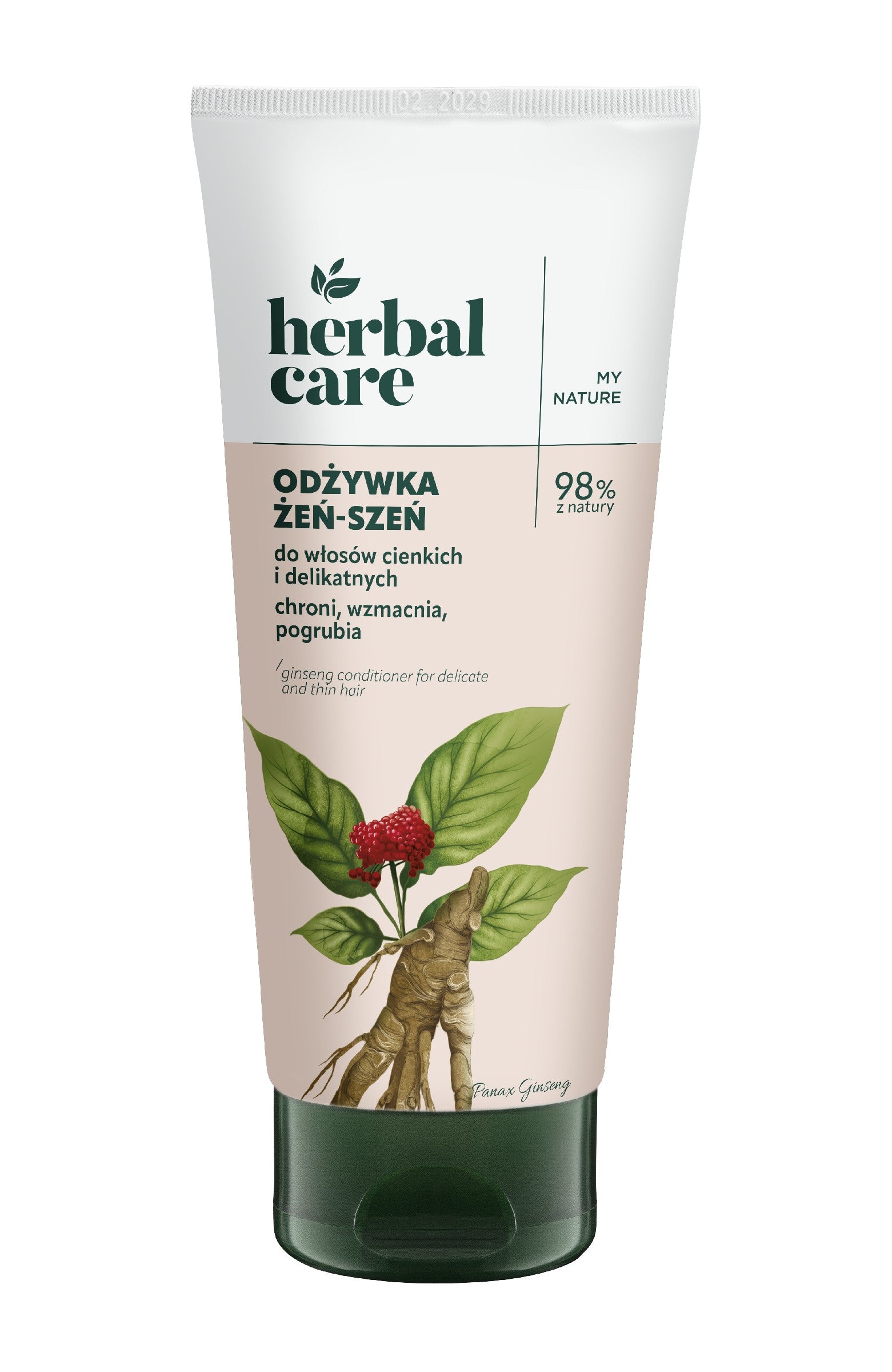 FARMONA Herbal Care Conditioner for thin and fine hair - Ginseng 200 ml  - Vaistine1.lt | WestPharmacy.eu