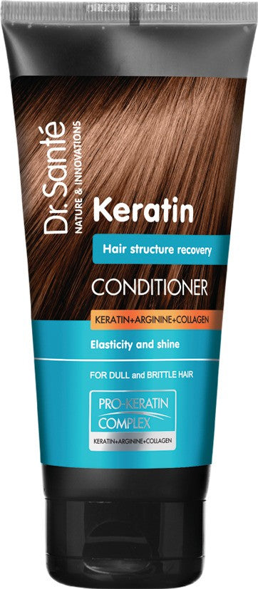 DR.SANTE Keratin Conditioner for dull and brittle hair 200 ml | Vaistine1.lt | WestPharmacy.eu