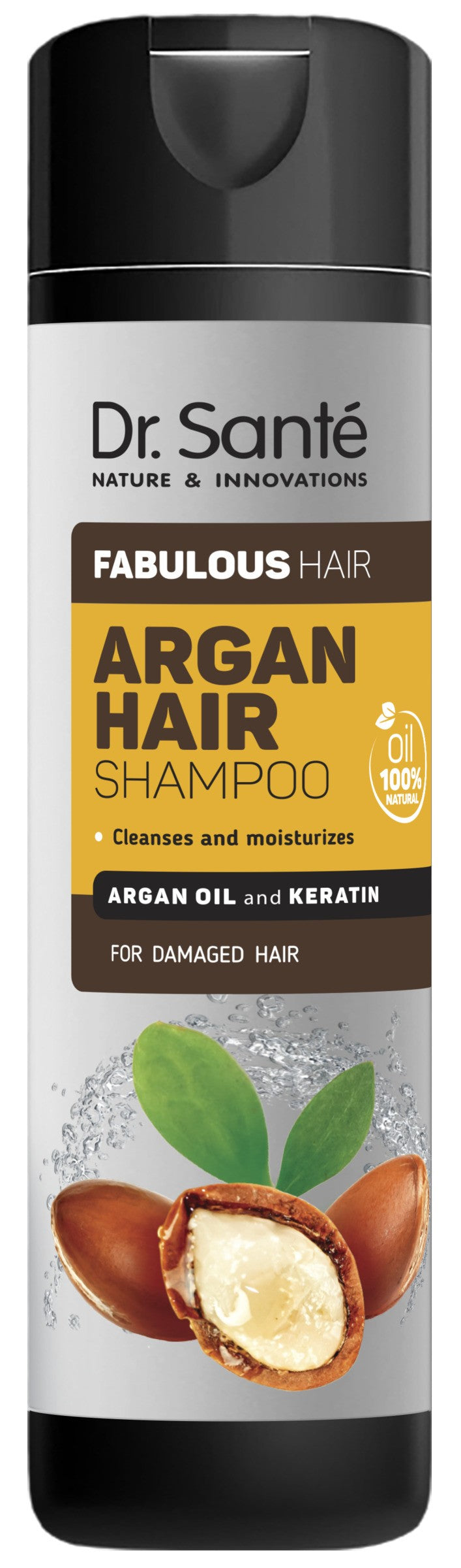 DR.SANTE Argan Hair Cleansing and moisturizing shampoo with argan oil and keratin 250 ml | Vaistine1.lt | WestPharmacy.eu
