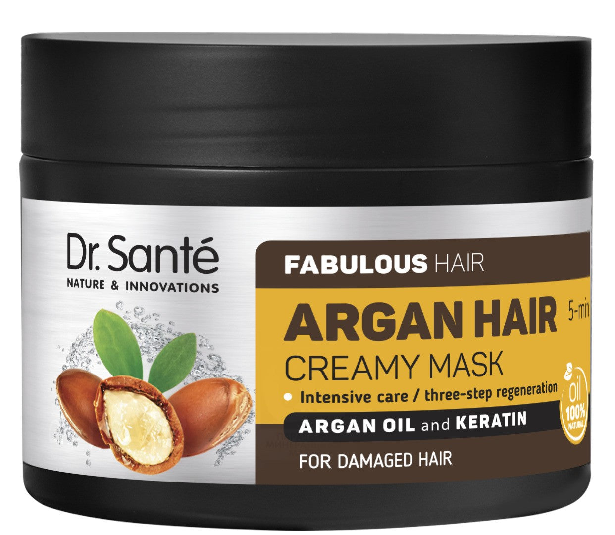 DR.SANTE Argan Hair Mask for damaged hair with argan oil and keratin 300 ml | Vaistine1.lt | WestPharmacy.eu