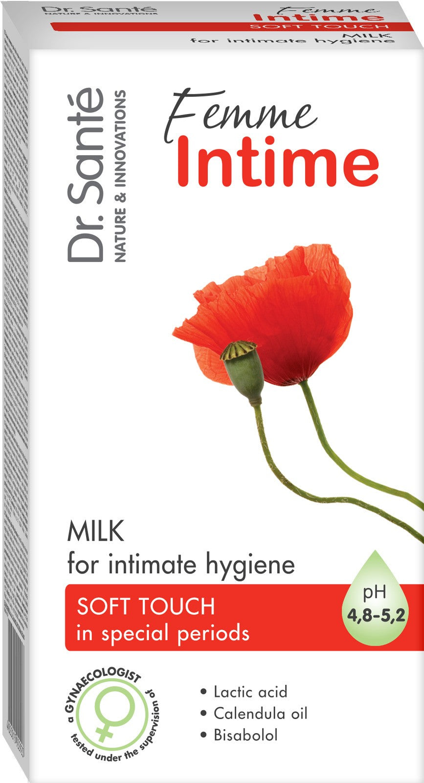 DR.SANTE Femme Intime Intimate hygiene milk Gentle touch 230 ml  - Vaistine1.lt | WestPharmacy.eu